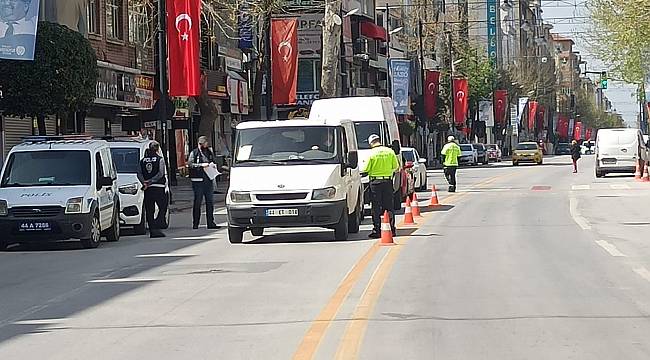Kısıtlamada dışarı çıkan 106 kişiye ceza