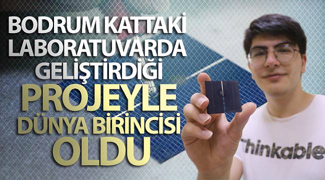 Malatyalı öğrenci Amerika'da birincilik kazandı