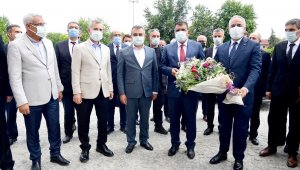 Bakan Yardımcısı Tunç'tan Başkan Gürkan'a ziyaret