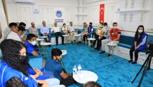 Başkan Güder, gençlerle buluştu