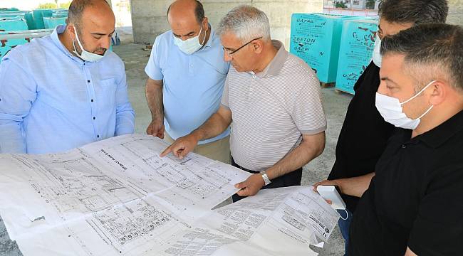 Başkan Güder Semt Kütüphanesini İnceledi