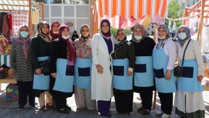 Battalgazi Hanımeli pazarı yeniden kapılarını açtı