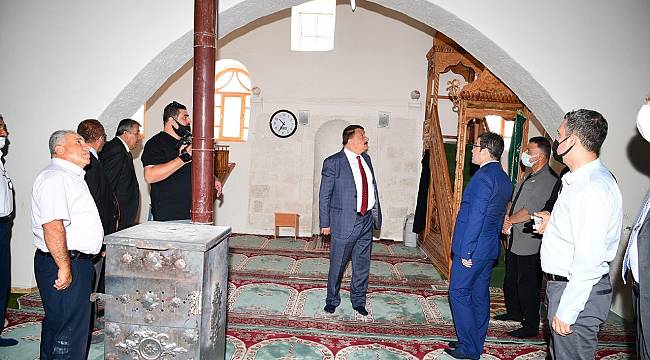 Gürkan; Yukarıörükçü Camii'nin tescili için çalışmalar başladı