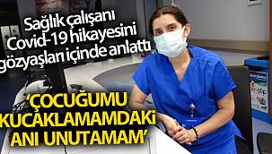 Sağlıkçı kadın Covid-19 hikayesini ağlayarak anlattı