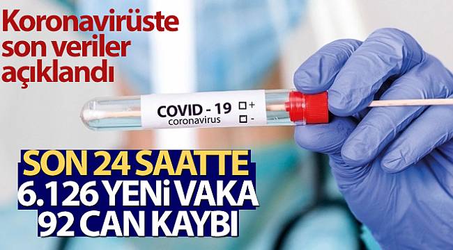 Son 24 Saatte 6 Bin 126 Koronavirüs Vakası Tespit Edildi