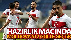 Türkiye, hazırlık maçında Moldova'yı 2 golle geçti
