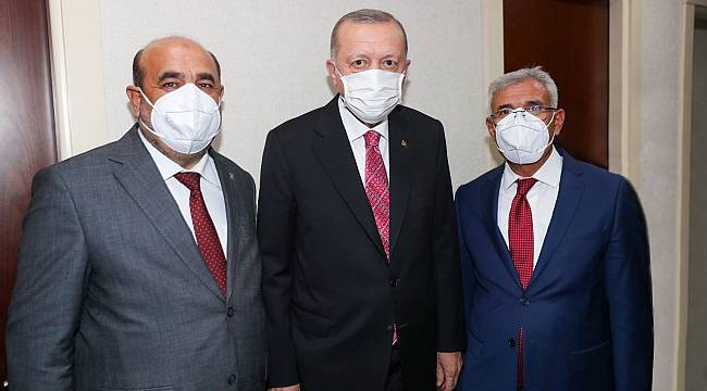 Başkan Güder; Cumhurbaşkanı Erdoğan'ı Malatya'ya Davet Etti