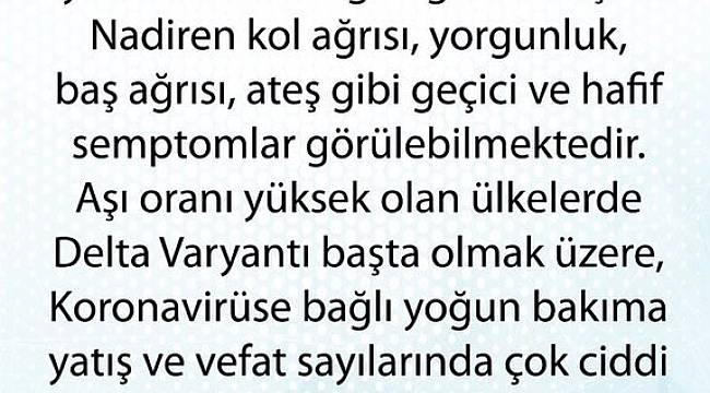 Covid-19 salgınını bitirecek tek silah aşı