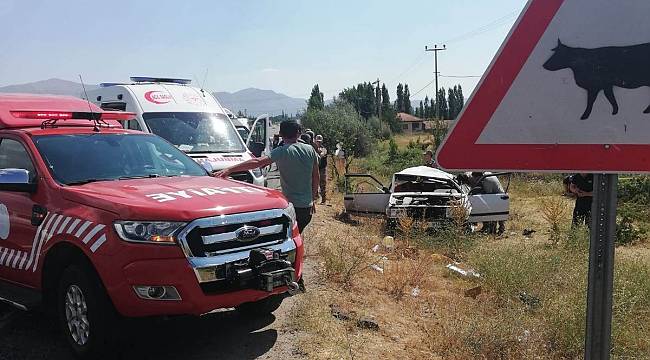 Malatya'da feci kaza: 2 ölü, 4 yaralı