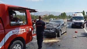 Malatya'da trafik kazası: 4 yaralı
