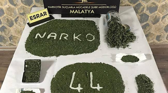 Malatya'da zehir tacirlerine büyük darbe