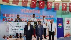 Yeşilyurt Belediyesi kıck-boks sporcuları, Şırnak'tan başarılarla döndü