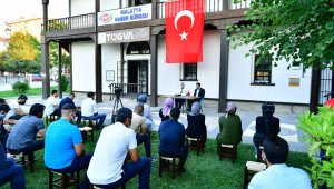 Başkan Çınar, 'Açık Hava Söyleşi' programına katıldı