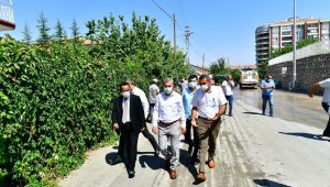 Başkan Çınar, temizlik çalışmalarını inceledi