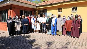 Başkan Güder, kursiyerlerle buluştu