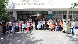 Battalgazi’deki Yüzme Kursu Yoğun İlgi Görüyor