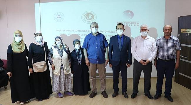 Covid-19 salgın sürecinde 65 yaş üstüne destek