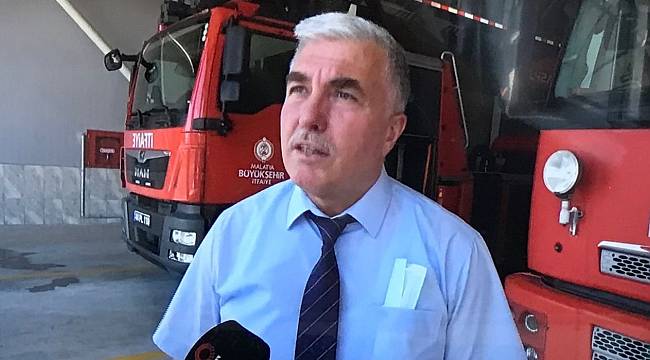 İtfaiye Başkanı Acar, vatandaşları yangınlara karşı uyardı