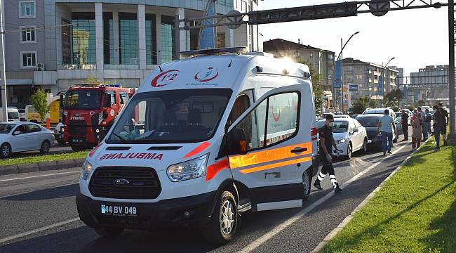 Malatya'da peş peşe 2 zincirleme kaza: 1 yaralı