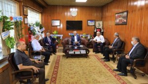 Başkan Güder'den ESKKK Başkanı Evren'e ziyaret