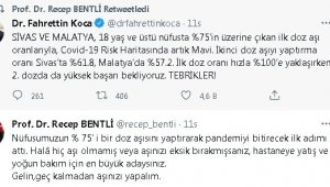 Malatya aşıda artık Mavi