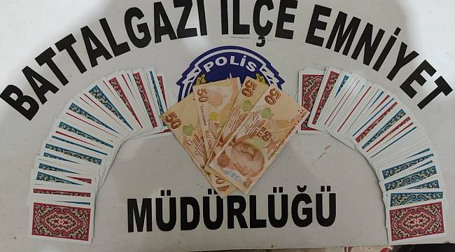 Malatya'da kumar baskını