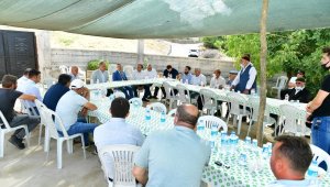 Milletvekili Çakır ile Başkan Çınar, Şahnahan sakinleriyle buluştu