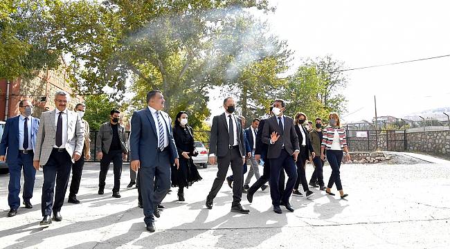 Bakanlık yetkilileri Malatya'da incelemelerde bulundular