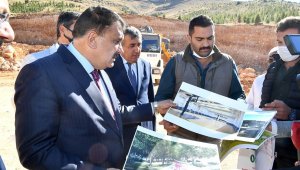 Başkan Gürkan, Beydağı tabiat parkında incelemelerde bulundu