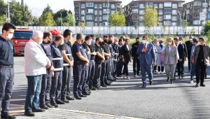 İtfaiye Haftası'nda 107 kişiye sertifika