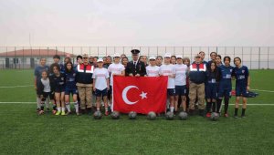 jandarmadan Cumhuriyet kutlamaları etkinliği