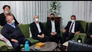 Kılıçdaroğlu'dan Veli Ağbaba'ya taziye ziyareti