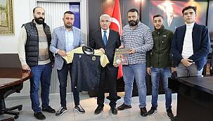 Taraftarlardan Başkan Güder'e Ziyaret