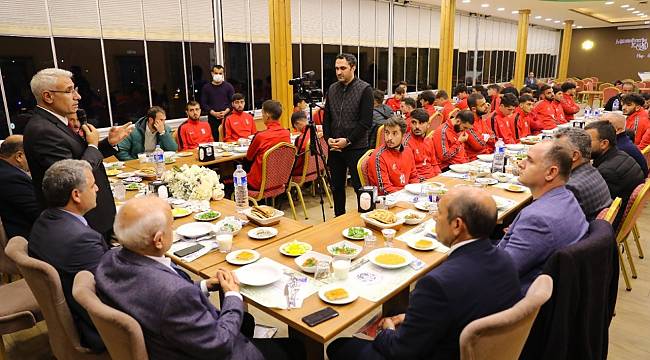 Başkan Güder'den spora ve sporculara tam destek