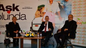 Çınar, 'aşk yolunda' filminin oyuncuları ile söyleşi etkinliği düzeledi