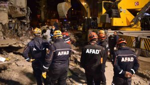 Çöken binada arama çalışmaları sona erdi