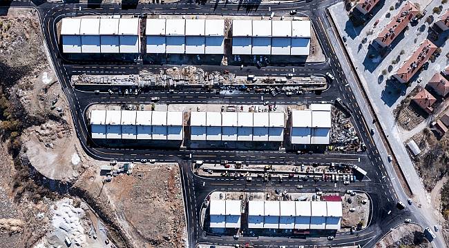 Doğanşehir sanayi sitesinde alt ve üst yapı çalışmaları tamamlandı