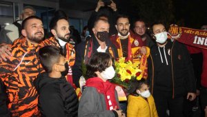 Galatasaray'a Malatya'da coşkulu karşılama