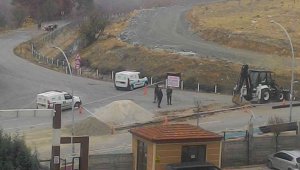 Hasar verilen doğal gaz hattı paniğe neden oldu