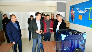 Milletvekili Tüfenkci, Yeşilyurt Mesleki Eğitim ve Yaşam merkezini inceledi