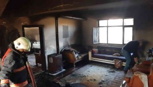 Sobayı yakmak isterken evi yaktı