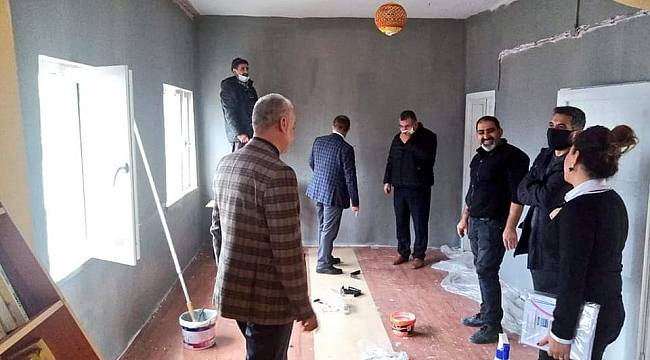 Yazıhan'da kütüphanesiz okul kalmayacak