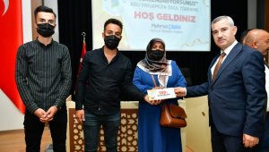 Yeşilyurt'ta "Siz değerlendiriyorsunuz" projesi ödül töreninde duygusal anlar yaşandı
