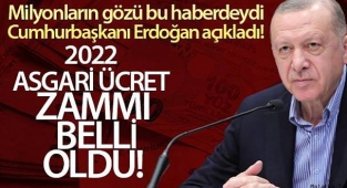 2022 Asgari Ücret Net 4 Bin 250 TL Oldu