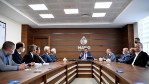 Başkan Gürkan, ziraat oda başkanlarıyla bir araya geldi