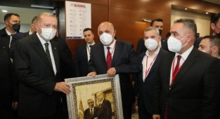 Belediye Başkanı Zelyurt Cumhurbaşkanı Erdoğan ile görüştü