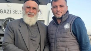 Battalgazi Belediyesi'nde görevli şoförden örnek davranış
