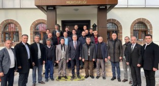 Çakır, muhtarlarla bir araya geldi 