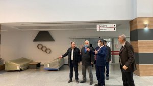 Doğanşehir Devlet Hastanesi'nin yeni hizmet binası açılmayı bekliyor