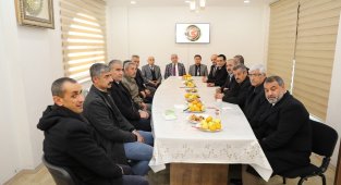 Güder'den Malatya Muhtarlar Derneğine iade-i ziyaret